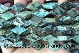 NUGG100 15 inches 12*18mm - 13*20mm freeform African turquoise gemstone beads