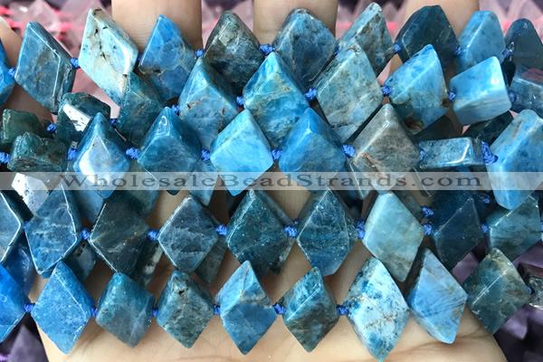 NUGG119 15 inches 12*18mm - 13*20mm freeform apatite gemstone beads