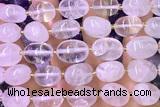 NUGG150 15 inches 10*12mm - 13*18mm nuggets white crystal beads