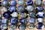 NUGG172 15 inches 10*12mm - 13*18mm nuggets sodalite beads