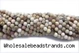 OPAL06 15 inches 8mm round pink opal gemstone beads