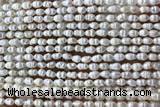 PEAR04 14 inches 3mm – 3.5mm white freshwater pearl beads