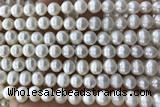 PEAR20 14 inches 8mm – 9mm white freshwater pearl beads