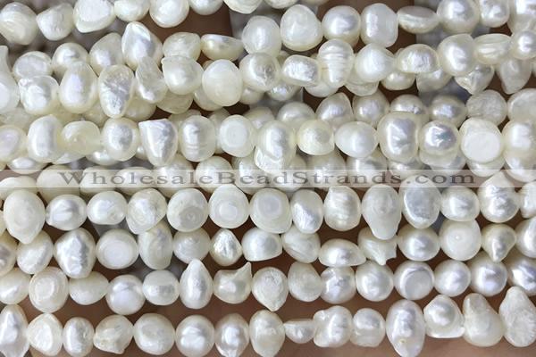 PEAR24 14 inches 5mm – 6mm white freshwater pearl beads