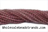 QUAR31 15 inches 6mm round strawberry quartz gemstone beads