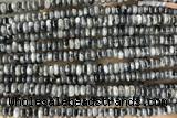 ROND182 15 inches 2*4mm rondelle black labradorite gemstone beads