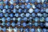 ROND220 15 inches 6*8mm faceted rondelle jade gemstone beads