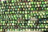 SEAS02 15 inches 4mm round dyed imperial jasper beads