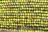 SEAS09 15 inches 4mm round dyed imperial jasper beads