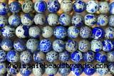 SEAS113 15 inches 10mm round dyed imperial jasper beads