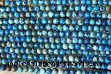 SEAS12 15 inches 4mm round dyed imperial jasper beads