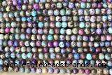 SEAS22 15 inches 4mm round dyed imperial jasper beads