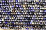 SEAS27 15 inches 4mm round dyed imperial jasper beads