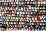 SEAS29 15 inches 4mm round dyed imperial jasper beads