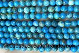 SEAS41 15 inches 6mm round dyed imperial jasper beads