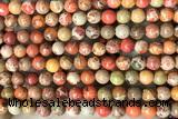 SEAS51 15 inches 6mm round dyed imperial jasper beads