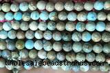 SEAS53 15 inches 6mm round dyed imperial jasper beads