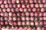 SEAS74 15 inches 8mm round dyed imperial jasper beads