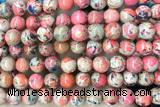 SEAS81 15 inches 8mm round dyed imperial jasper beads