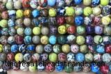 SEAS87 15 inches 8mm round dyed imperial jasper beads