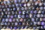 SEAS89 15 inches 8mm round dyed imperial jasper beads