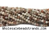 SUNS15 15 inches 6mm round golden sunstone gemstone beads