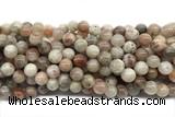 SUNS17 15 inches 10mm round golden sunstone gemstone beads