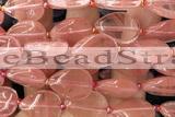 TEAR18 15 inches 13*18mm flat teardrop cherry quartz beads