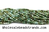 TURQ220 15 inches 4mm round Mongolian turquoise beads