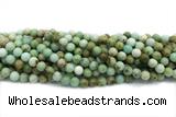 TURQ221 15 inches 6mm round Mongolian turquoise beads