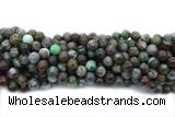 TURQ227 15 inches 10mm round chrysocolla gemstone beads