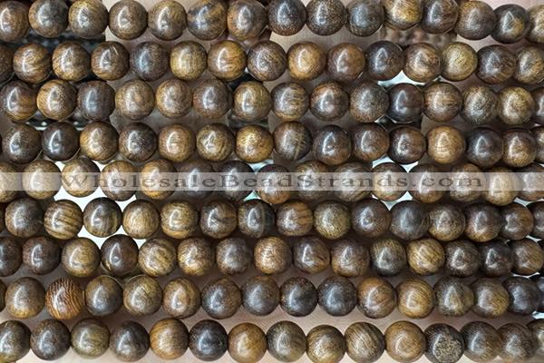 WOOD07 15 inches 6mm round wood beads wholesale