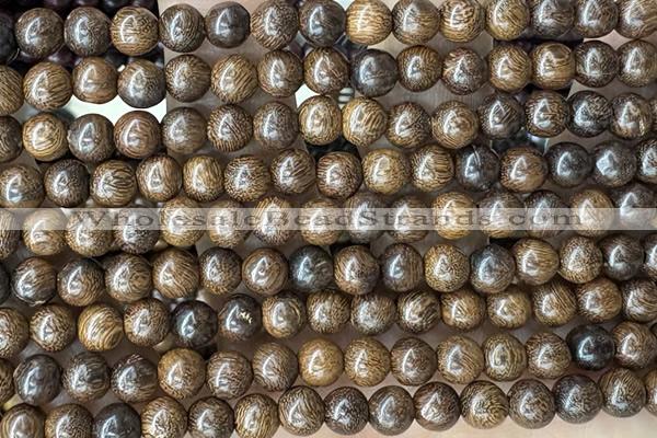 WOOD08 15 inches 6mm round wood beads wholesale