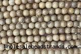 WOOD16 15 inches 8mm round wood beads wholesale