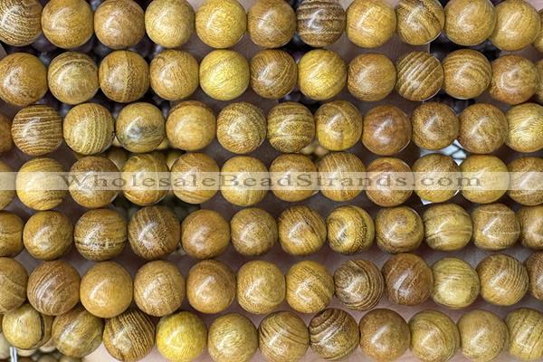 WOOD19 15 inches 8mm round wood beads wholesale