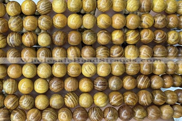 WOOD20 15 inches 8mm round wood beads wholesale